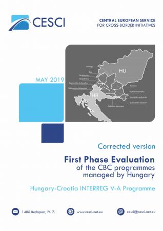 First Phase Evaluation of the INTERREG V-A Hungary-Croatia Programme (2014-2020)
