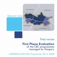 First Phase Evaluation of the Hungary-Slovakia-Romania-Ukraine ENI Cross-Border Cooperation Programme 2014-2020