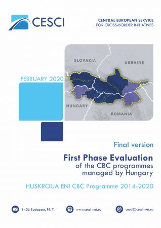 First Phase Evaluation of the Hungary-Slovakia-Romania-Ukraine ENI Cross-Border Cooperation Programme 2014-2020