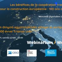 We organise a webinar for the anniversary of the Trianon treaty