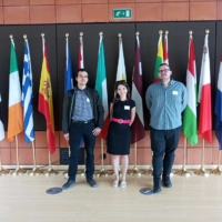 The winners of the 2024 Pálfi internship visited Brussels