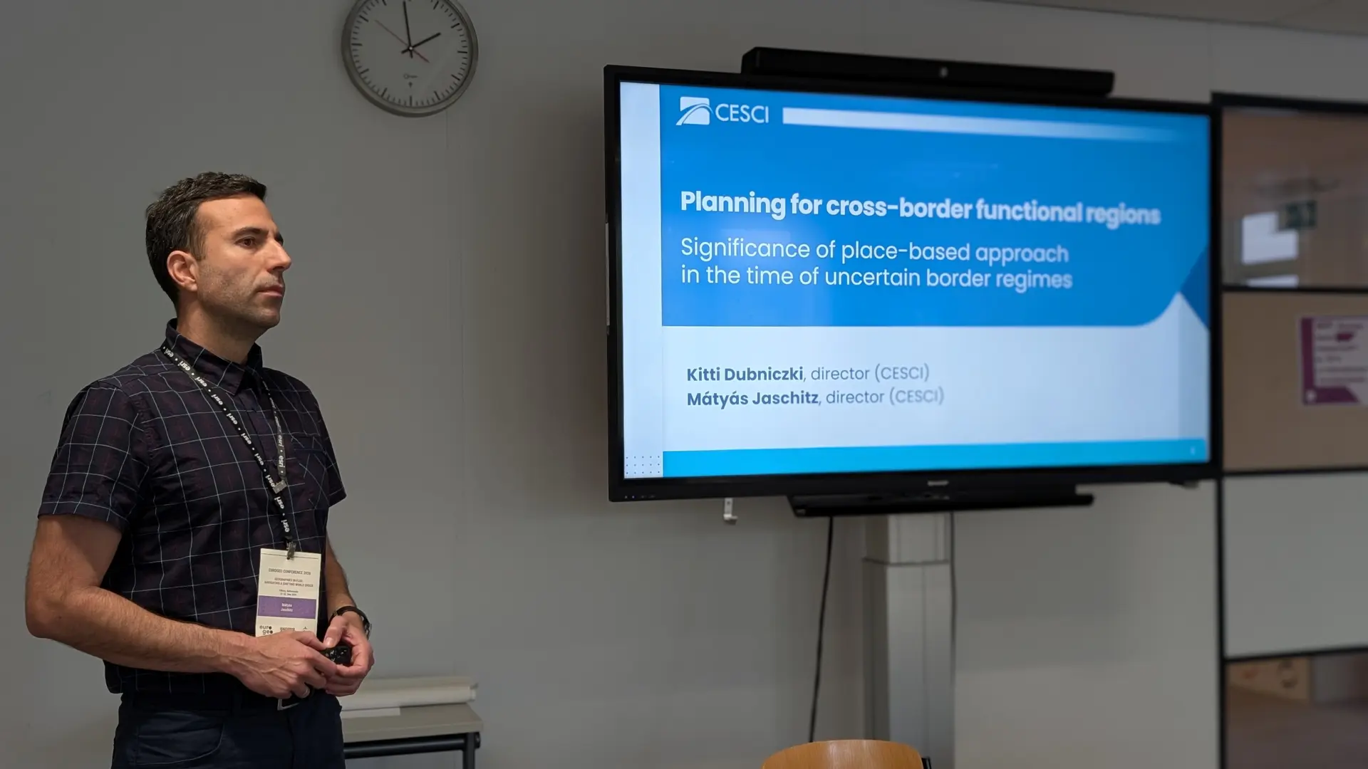 Participation and theoretical-practical presentation at the EUROGEO 2026 Conference
